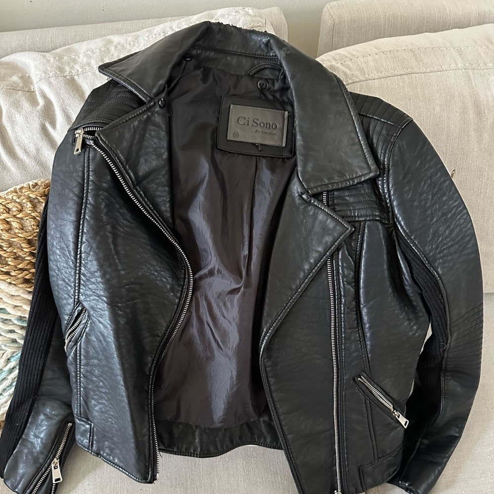 Leather jacket
